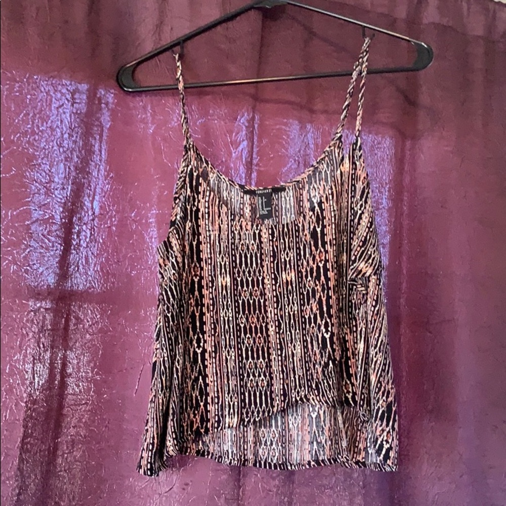 Crop tank top